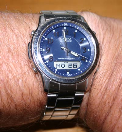 My Casio Wave Ceptor watch