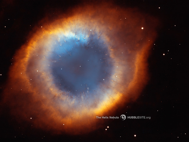 The Helix Nebula (Hubble Space Telescope)