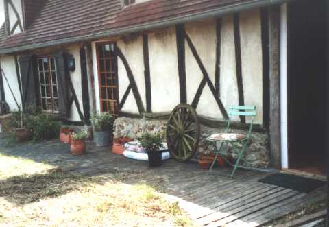 A closer view of our home in Calvados